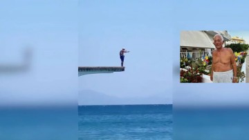 Rhodes: 92-year-old man dived into the sea from a trampoline Elli – 
