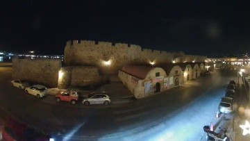 Live Webcam from Rhodes port