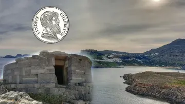 Tomb of Cleobulus the Lindian, Rhodes, Lindos, Greece