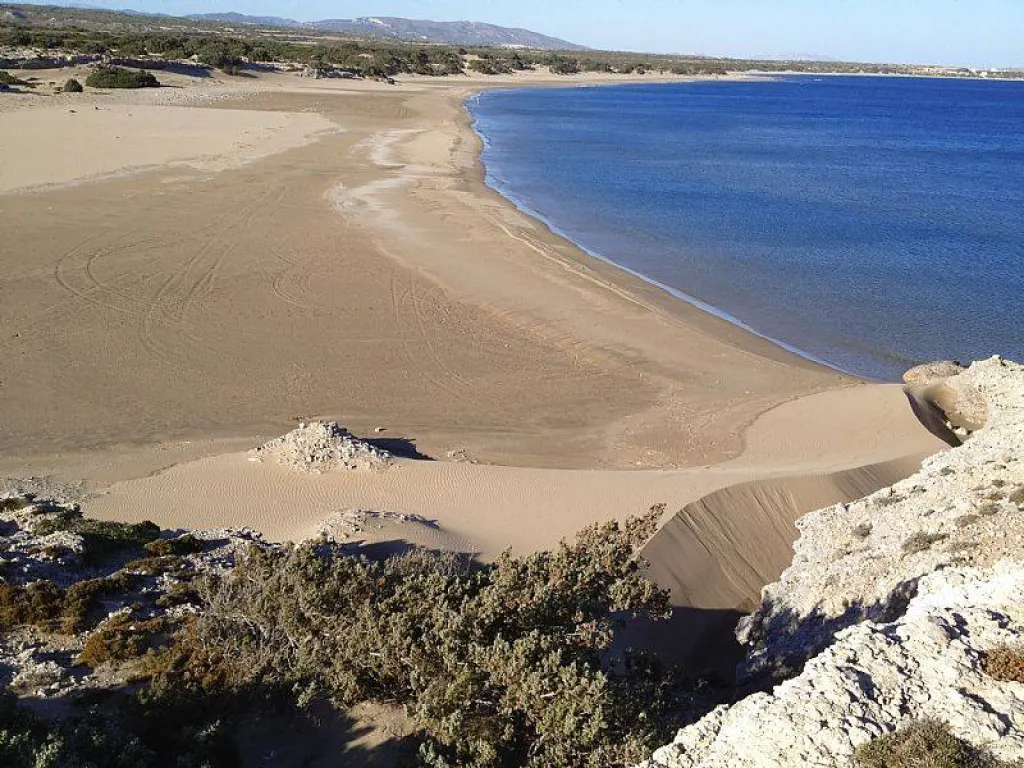 Mavros Kavos: The Hidden Sahara of Rhodes with Sand Dunes and Clear Waters