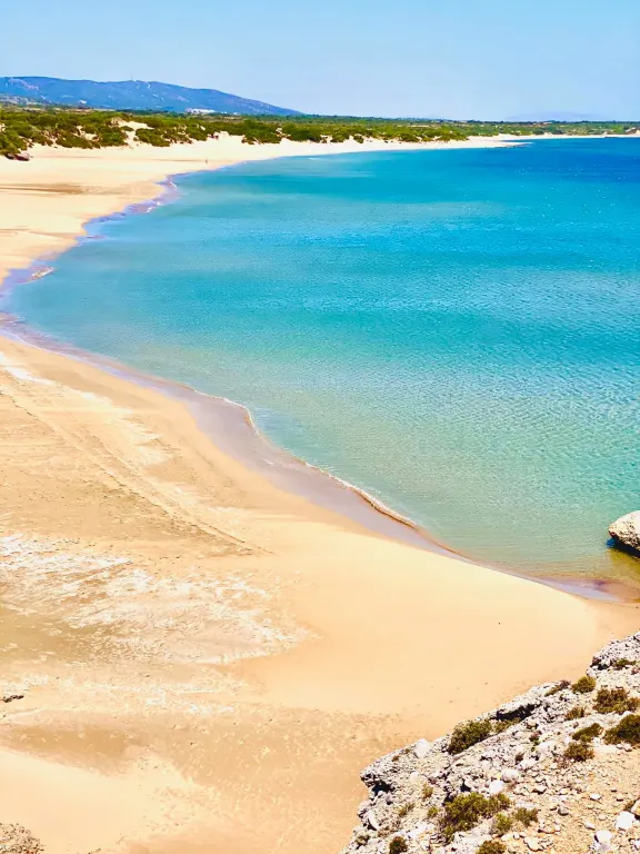 Mavros Kavos: The Hidden Sahara of Rhodes with Sand Dunes and Clear Waters