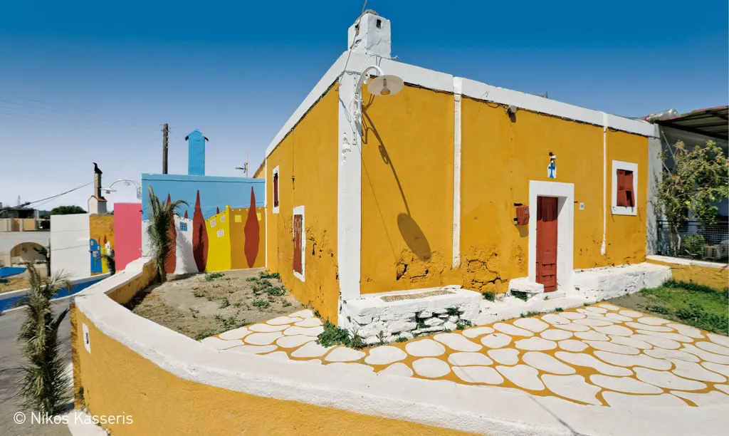 Fanes Rhodes: The Colorful Village That Transformed into a Modern Fairytale