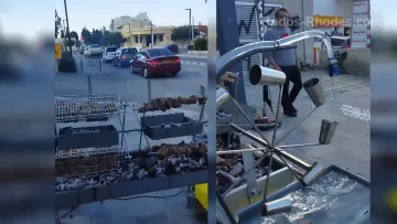 Η Απίστευτη πατέντα για ψησταριά που έχει γίνει viral  !!  Δείτε video