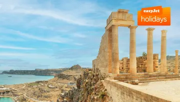 EasyJet : Giving away £500 credit, so you can go on a date with Rhodes or any of our other holiday matches! 